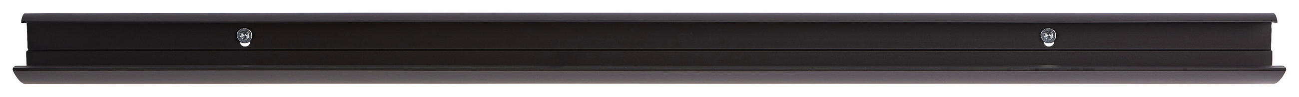 WANDPROFIL  - Dunkelbraun, KONVENTIONELL, Metall (60/4/4cm) - Xora
