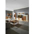 WOHNWAND in Eichefarben, Champagner - Champagner/Eichefarben, KONVENTIONELL, Glas/Holz (352/200/55cm) - Voleo WOHNWAND in Eichefarben, Champagner - Champagner/Eichefarben, KONVENTIONELL, Glas/Holz (352/200/55cm) - Voleo