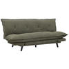 SCHLAFSOFA Webstoff Grün  - Schwarz/Grün, Design, Holz/Textil (196/83/82cm) - Ti'me