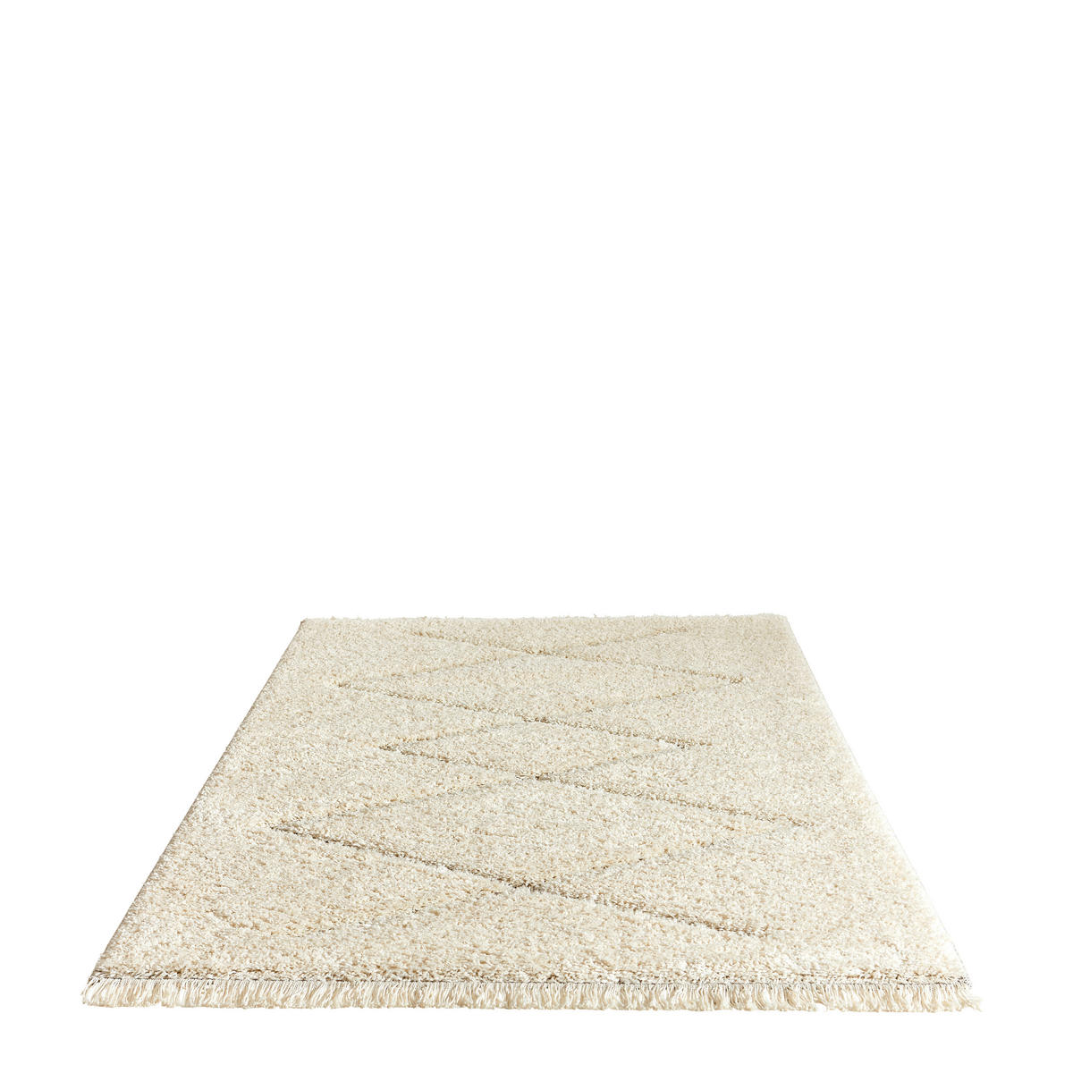 WEBTEPPICH 80/150 cm Creme  - Creme, Design, Textil (80/150cm) - Novel