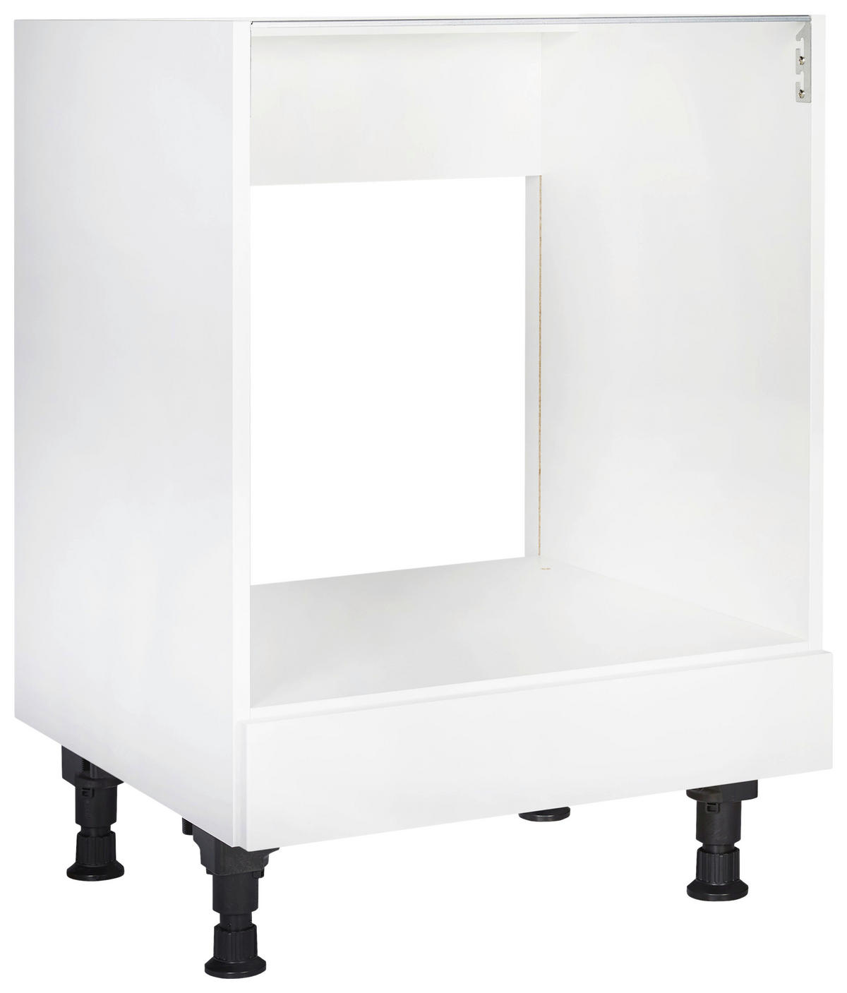 HERDUMBAUSCHRANK 60/87/56 cm  in Weiß  - Weiß, MODERN, Holzwerkstoff (60/87/56cm) - Nobilia