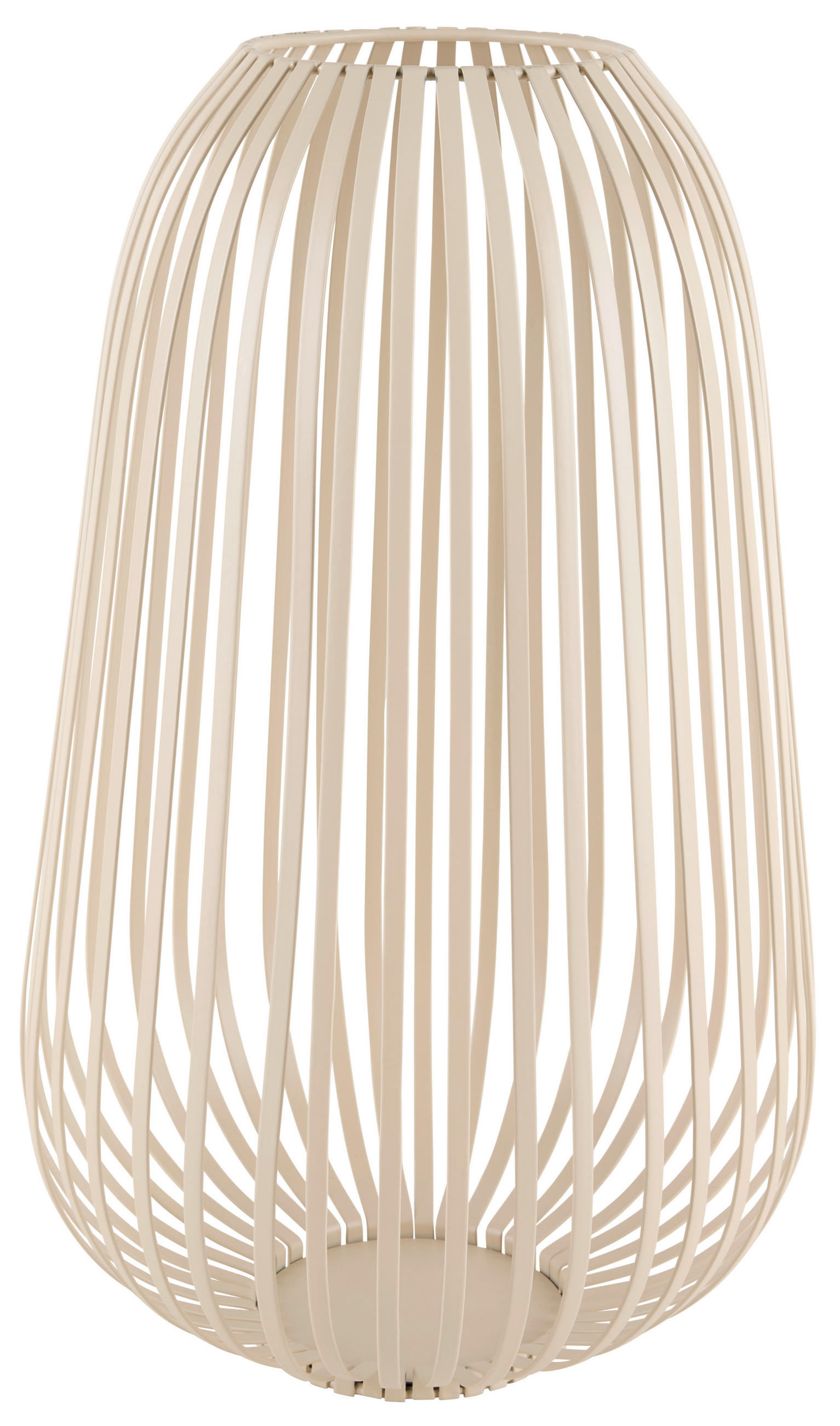 WINDLICHT - Beige, Basics, Metall (25,5/40cm) - Ambia Home