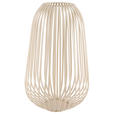 WINDLICHT - Beige, Basics, Metall (25,5/40cm) - Ambia Home