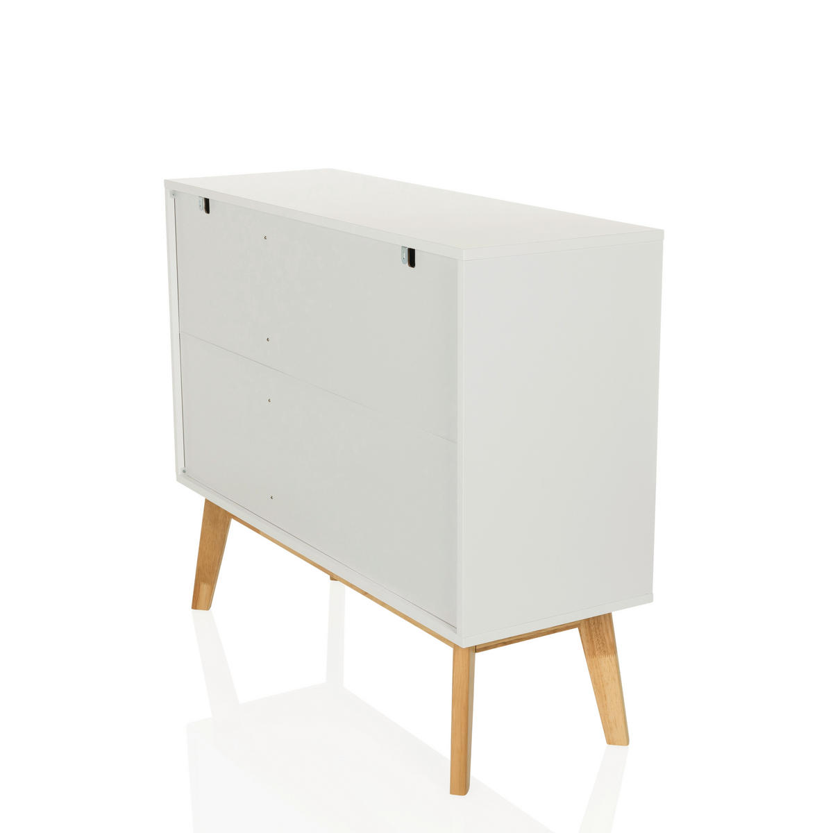 SIDEBOARD  in 97/80/34 cm  - Hellbraun/Weiß, MODERN, Holzwerkstoff (97/80/34cm) - MID.YOU