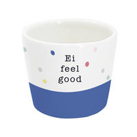 EIERBECHER Keramik  - Multicolor, Basics, Keramik (5/4cm)