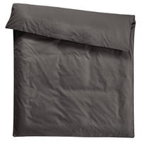 DUVETBEZUG Uno Satin 160/210 cm  - Anthrazit, Basics, Textil (160/210cm) - Dieter Knoll