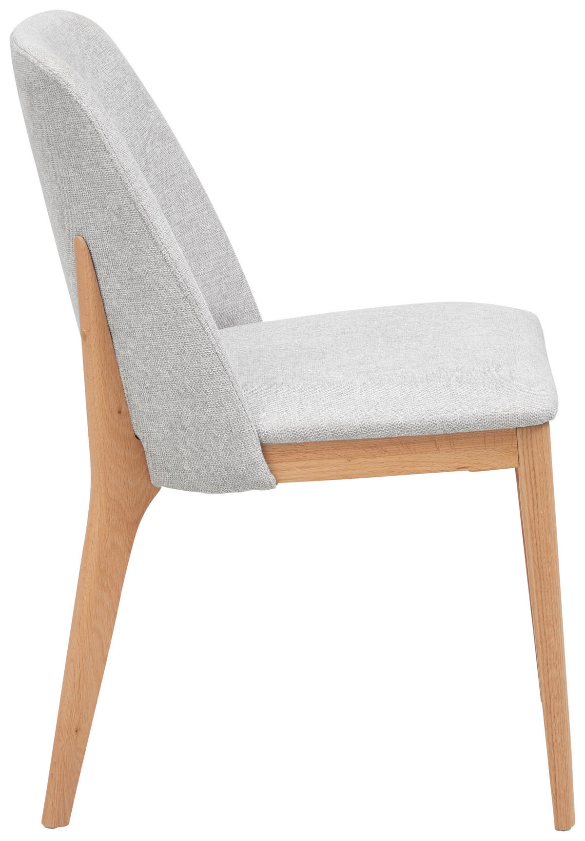 STUHL  in Struktur  - Konventionell, Holz/Textil (52/90/58cm) - Livetastic