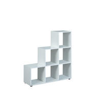 RUMSAVDELARE  i trämaterial   - vit/svart, Klassisk, trämaterial/plast (105/109/33cm) - MID.YOU