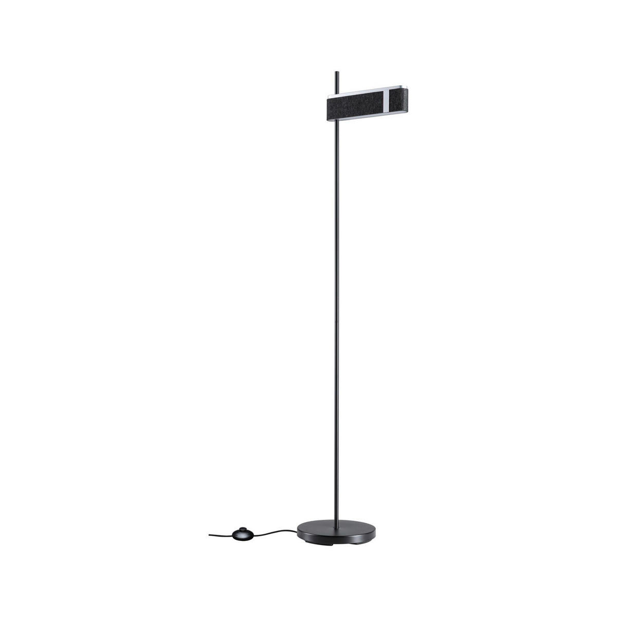 LED-STEHLEUCHTE Jagun   - Anthrazit, Basics, Kunststoff/Textil (38,9/150,6cm) - Paulmann