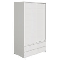 KLEIDERSCHRANK  in Weiß  - Weiß, Design, Holzwerkstoff (123,5/206,8/62,6cm) - Paidi