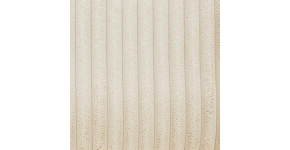 SCHLAFSOFA Cord, Plüsch Creme - Creme/Schwarz, MODERN, Kunststoff/Textil (240/90/120cm) - Carryhome