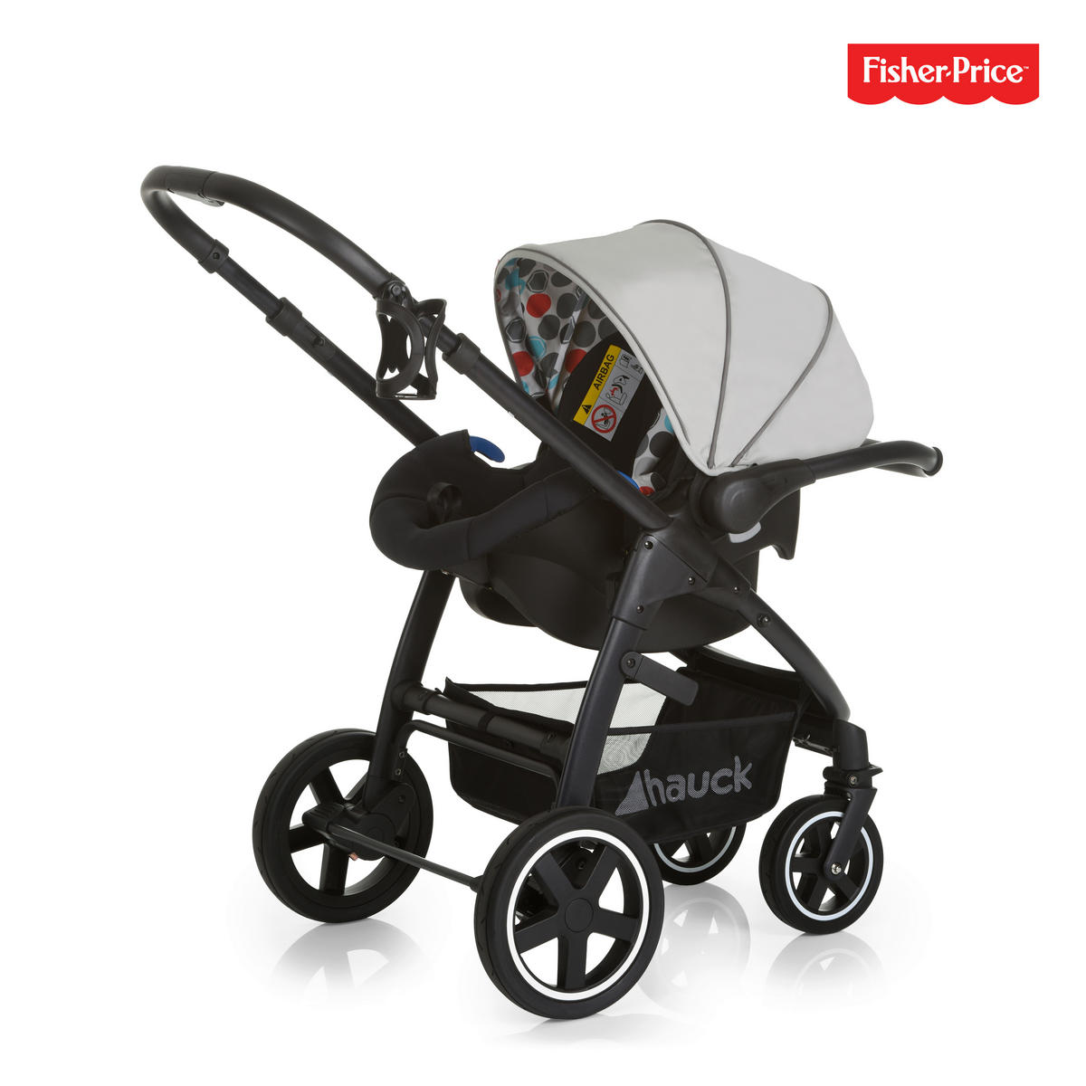 DEČJA KOLICA - SET  2018  - siva/crna, Osnovno, tekstil/metal (96/61/106cm) - Fisher Price