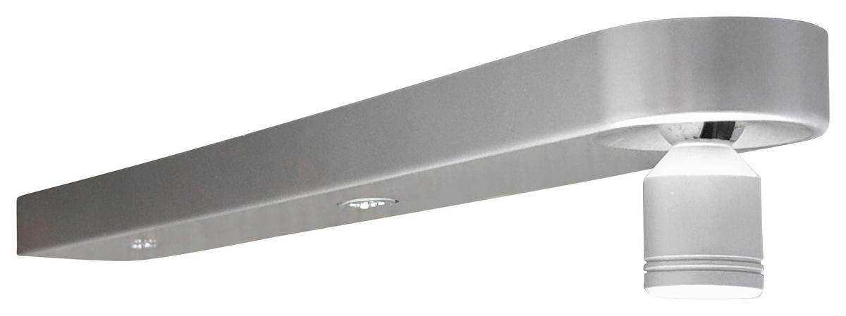 POLCVILÁGÍTÁS SZETT  - alumíniumszínű, Modern, műanyag - Hom`in