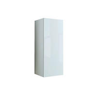 FALISZEKRÉNY 30/74/33,5 cm  - fehér, Basics, faalapú anyag (30/74/33,5cm) - Welnova