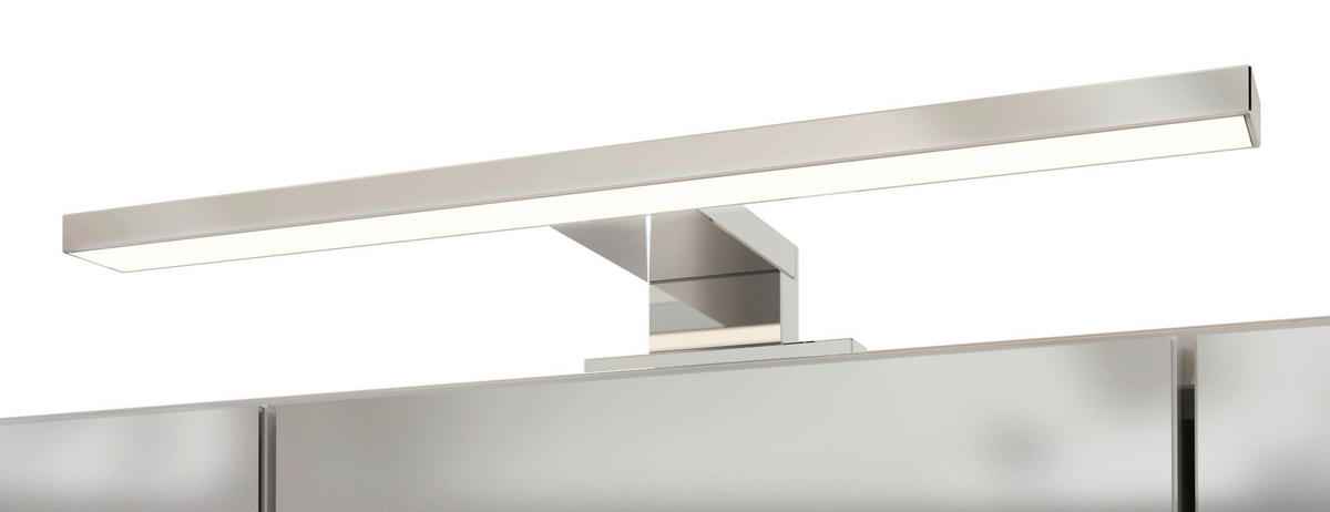 SPIEGELSCHRANK 80/64/20 cm  - Chromfarben/Graphitfarben, Konventionell, Glas/Holzwerkstoff (80/64/20cm) - Held
