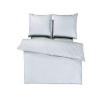 BETTWÄSCHE 3-teilig JOOP! CORNFLOWER Jersey 200/200 cm  - Silberfarben, Basics, Textil (200/200cm) - Joop!