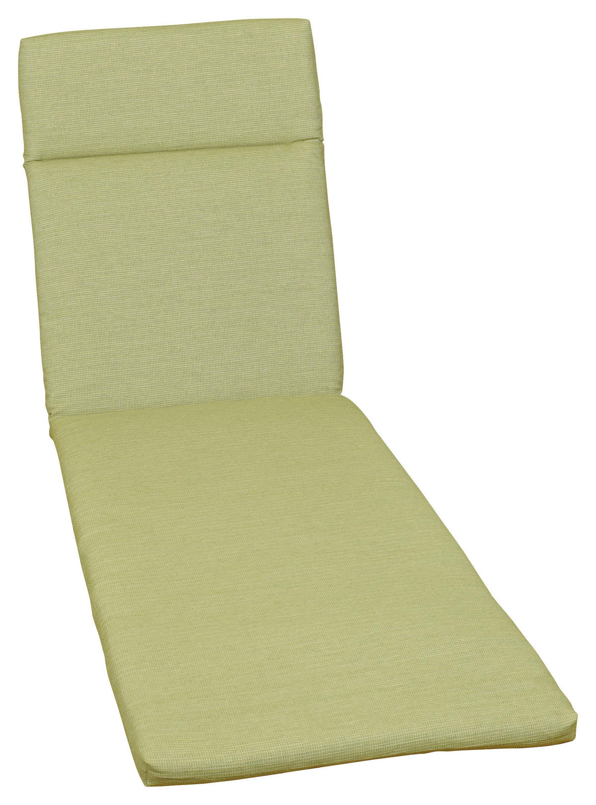 LIEGENAUFLAGE Uni  - Hellgrün, Basics, Textil (60/4/200cm)