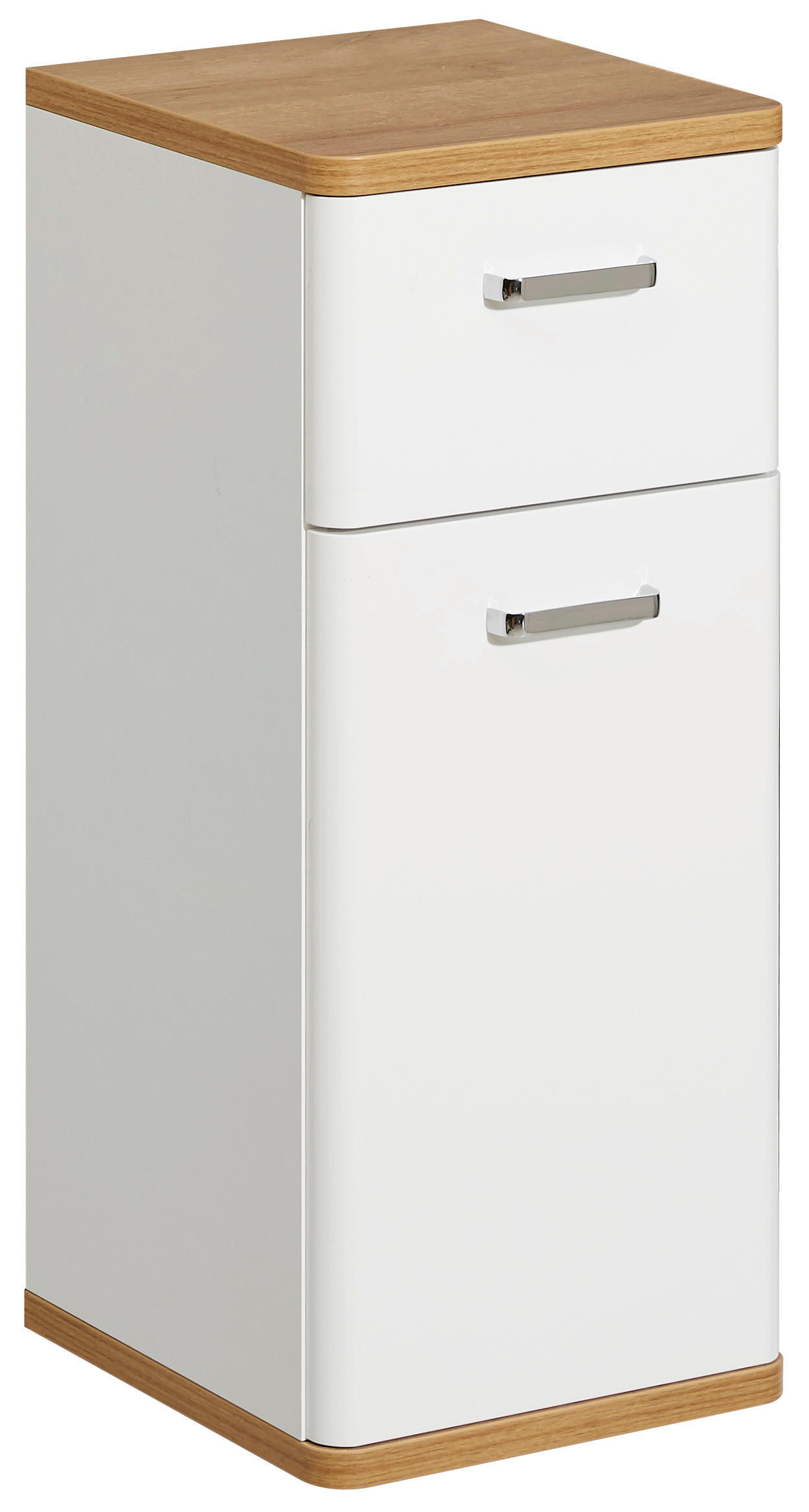 Xora SPODNÍ SKŘÍŇKA, bílá, bílá, barvy dubu, 30/72/33 cm