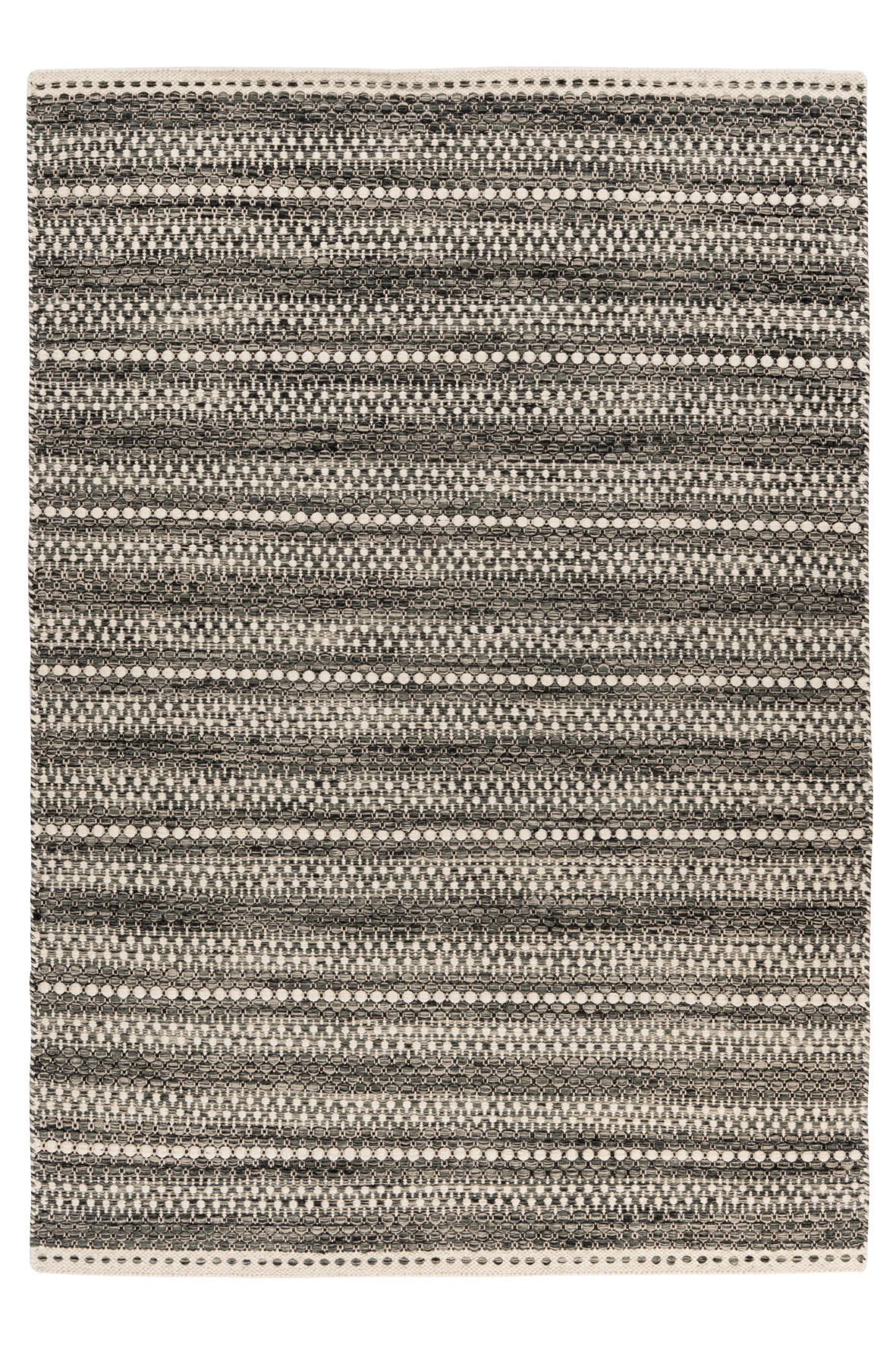 FLACHWEBETEPPICH 80/150 cm My Jaipur  - Dunkelbraun/Beige, Konventionell, Textil (80/150cm)