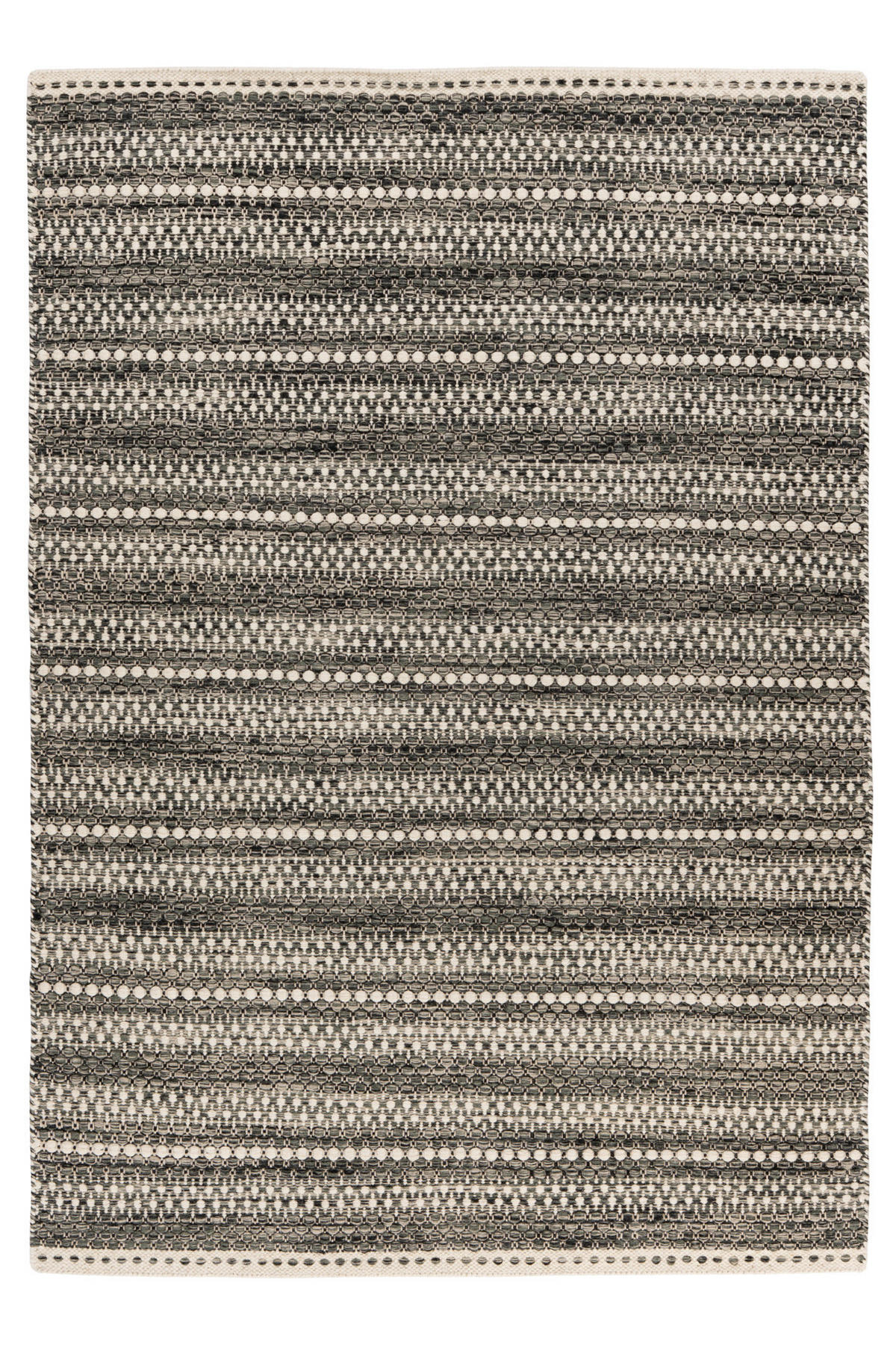 FLACHWEBETEPPICH 120/170 cm My Jaipur Dunkelbraun, Beige  - Dunkelbraun/Beige, KONVENTIONELL, Textil (120/170cm) - Obsession