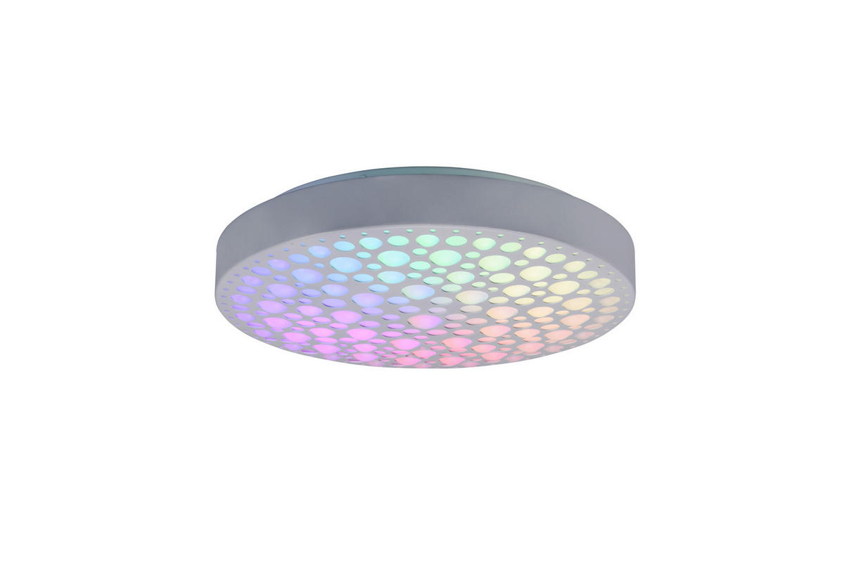 LED-TAKLAMPA Chizu 40,5/9 cm  - vit, Basics, plast (40,5/9cm)