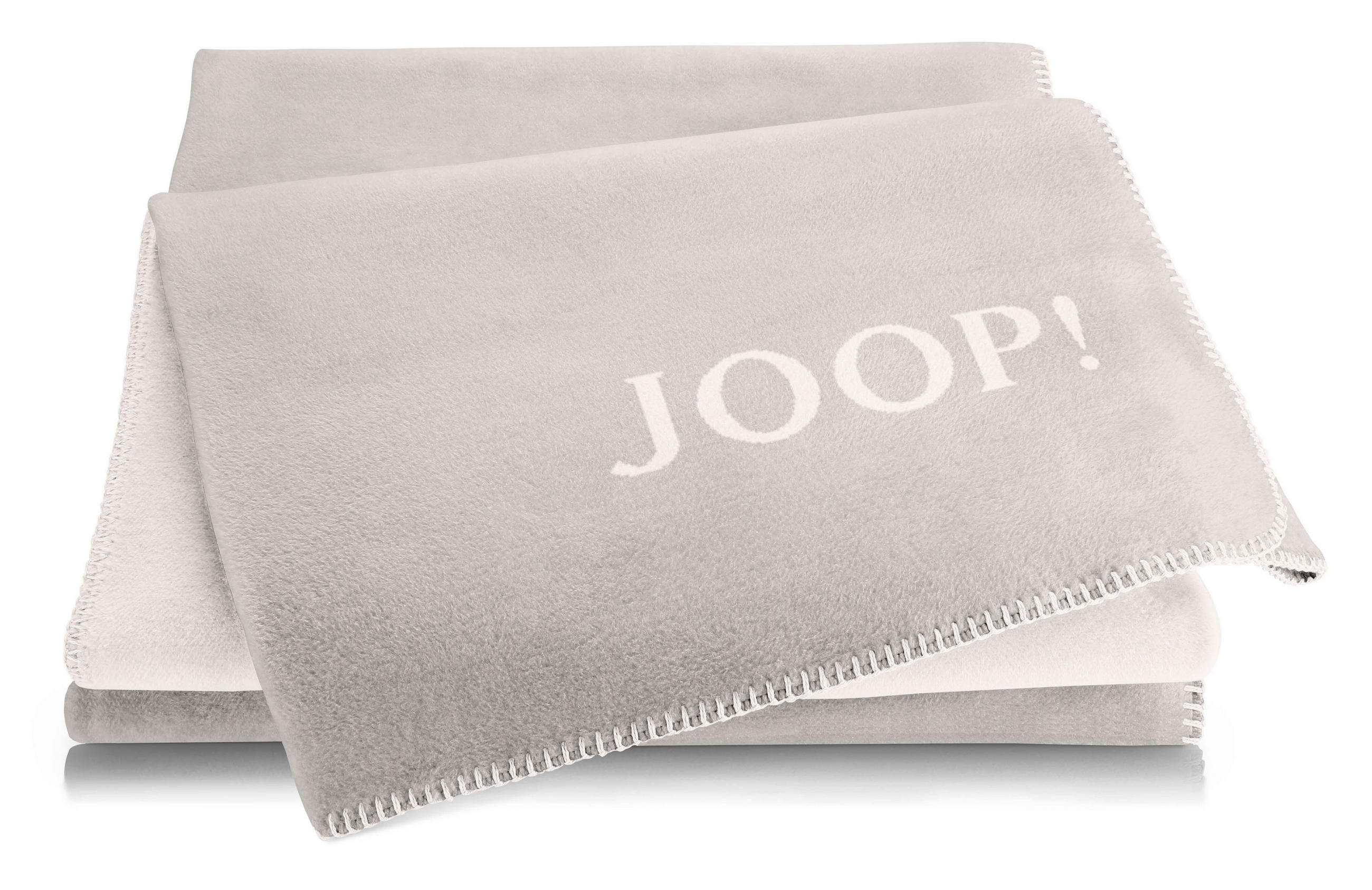 ODEJA 150/200 cm naravne barve, svetlo siva - naravne barve/svetlo siva, Konvencionalno, tekstil (150/200cm) - Joop!