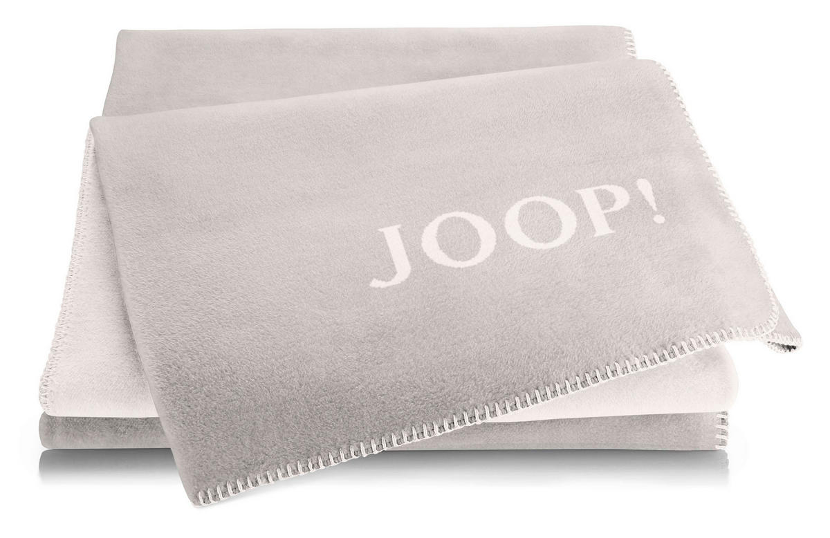 ODEJA 150/200 cm naravne barve, svetlo siva  - naravne barve/svetlo siva, Konvencionalno, tekstil (150/200cm) - Joop!