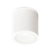 LED-DECKENLEUCHTE Paca 9/10,5 cm   - Weiß, Basics, Metall (9/10,5cm) - Fabas Luce