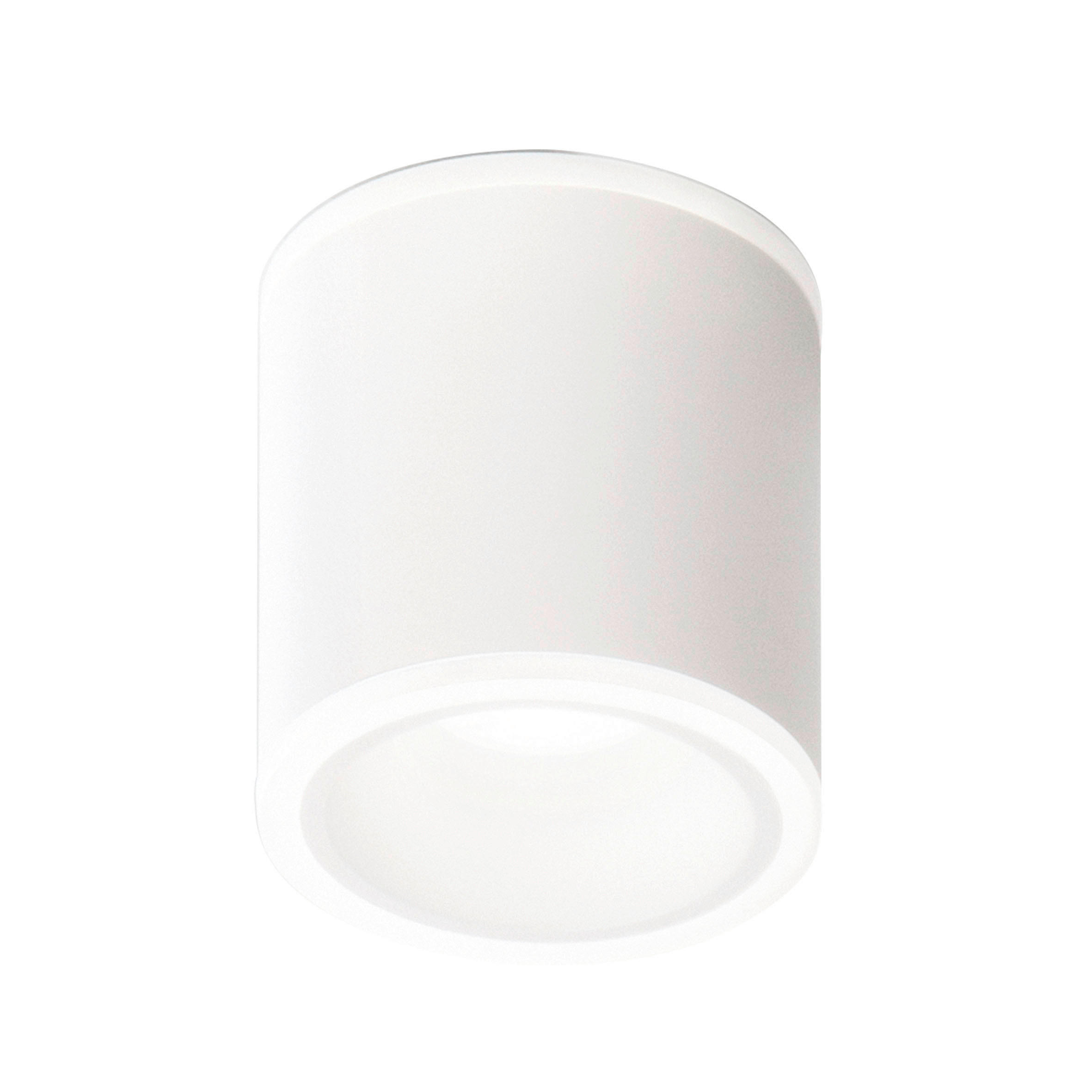 Fabas Luce Led-Deckenleuchte Paca Weiß 10.5 cm