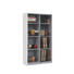 MEHRZWECKSCHRANK Weiß - Alufarben/Weiß, Design, Holzwerkstoff/Metall (120/190,5/42cm) - CARRYHOME