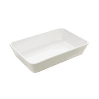 POSUDA ZA RERNU   29,5/20/6 cm        - bela, Konvencionalno, keramika (29,5/20/6cm) - Homeware Profession.