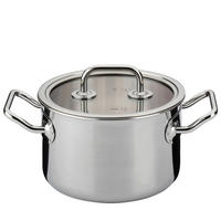 HRNEC,  16/10 cm  - barvy nerez oceli, Basics, kov (16/10cm) - Spring