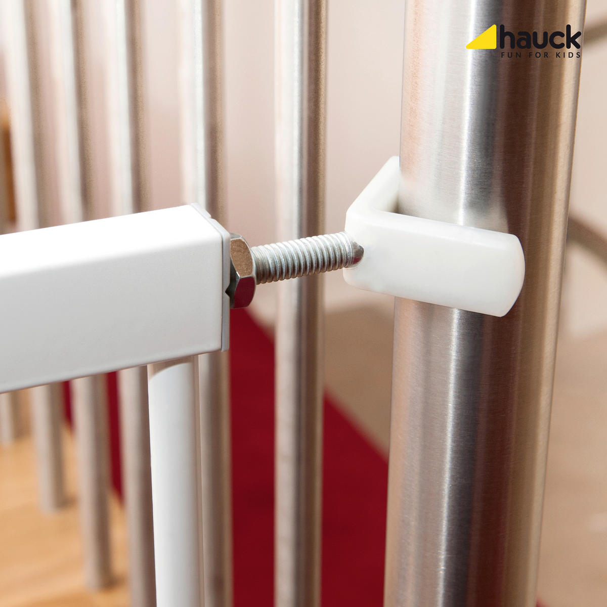 Y-SPINDEL  - Weiss/Silberfarben, Basics, Metall (6/15cm) - Hauck