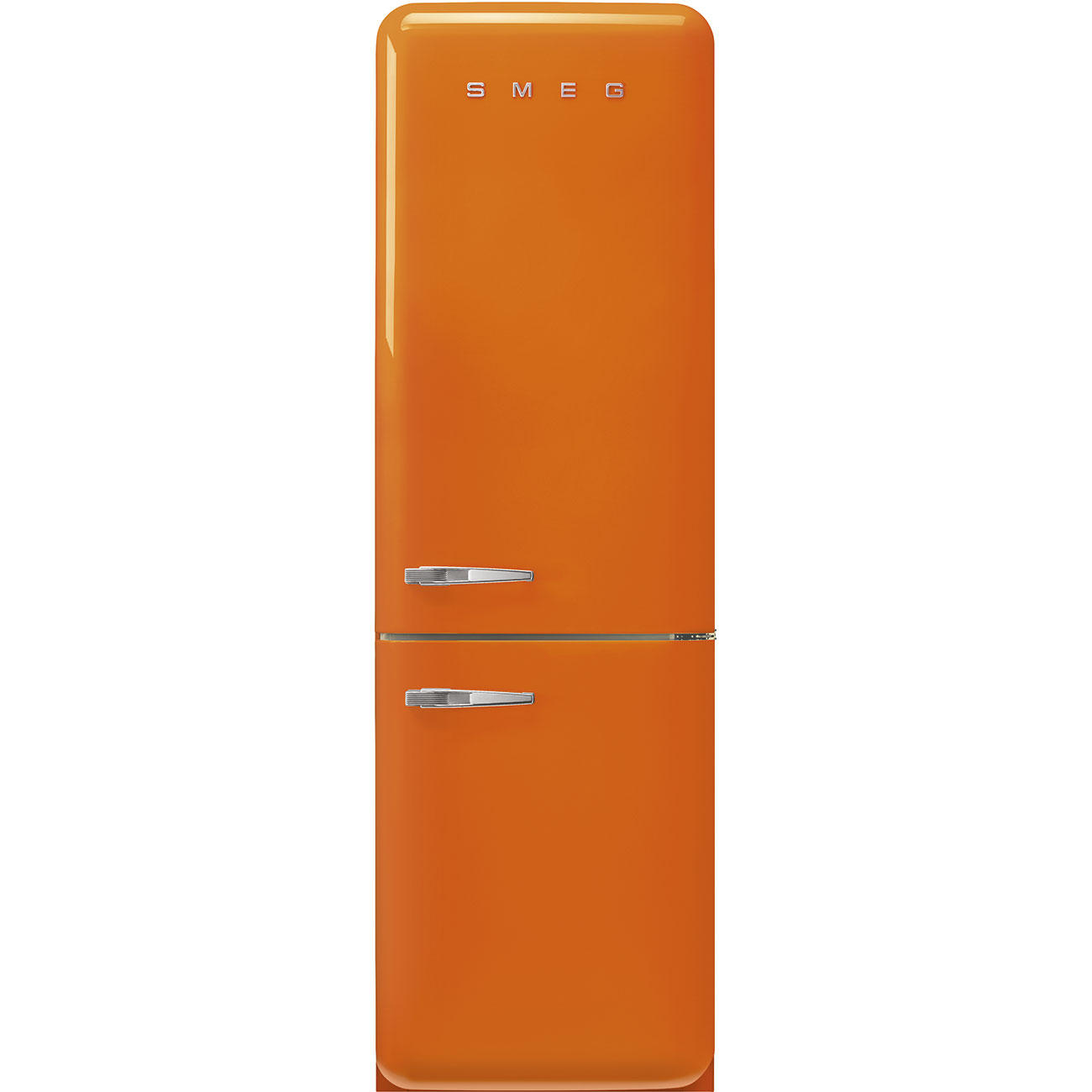 KÜHL-GEFRIER-KOMBINATION 60/196,8/72,8 cm FAB32ROR5  - Orange, Basics, Metall (60/196,8/72,8cm) - SMEG