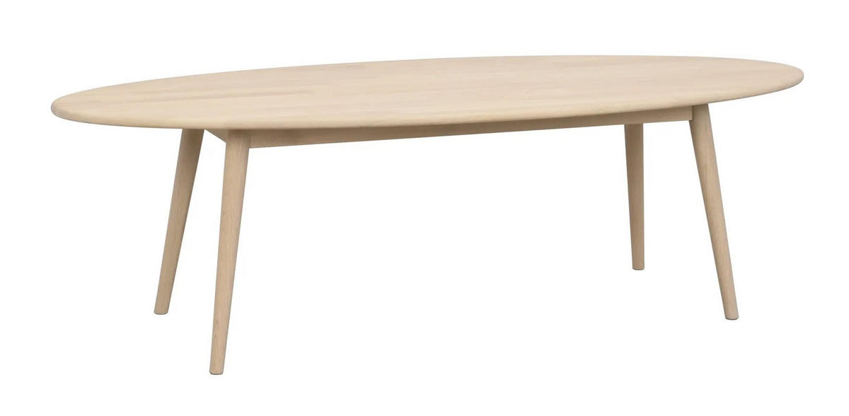 SOFFBORD i trä 150/60/45 cm  - ek Bianco, Klassisk, trä (150/60/45cm) - Rowico