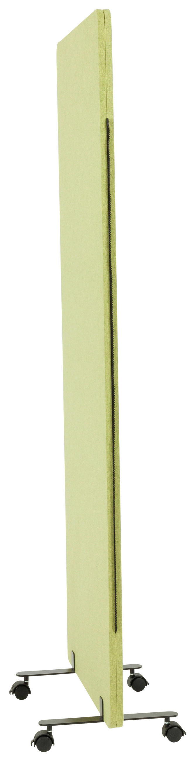 MELLANVÄGG  i metall, plast, textil  ljusgrön  - ljusgrön, Basics, metall/textil (60/177/3cm) - MID.YOU