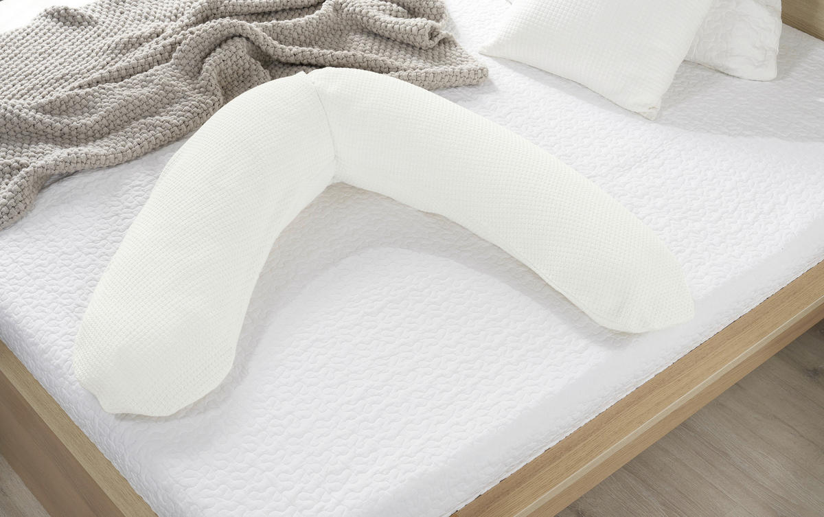 STILLKISSEN  40/190 cm  - Creme, Basics, Textil (40/190cm) - Theraline