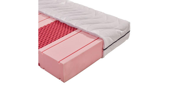 Komfortschaummatratze Comfort 90x200cm H2 - Weiß, MODERN, Textil (90/200cm) - Primatex