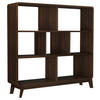REGAL  122/126/29 cm Walnussfarben  - Walnussfarben, Design, Holzwerkstoff (122/126/29cm) - MID.YOU