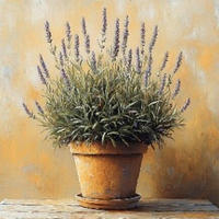 LEINWANDBILD Pflanzen 30/30 cm  - Multicolor, Basics, Holz/Papier (30/30cm) - Euroart