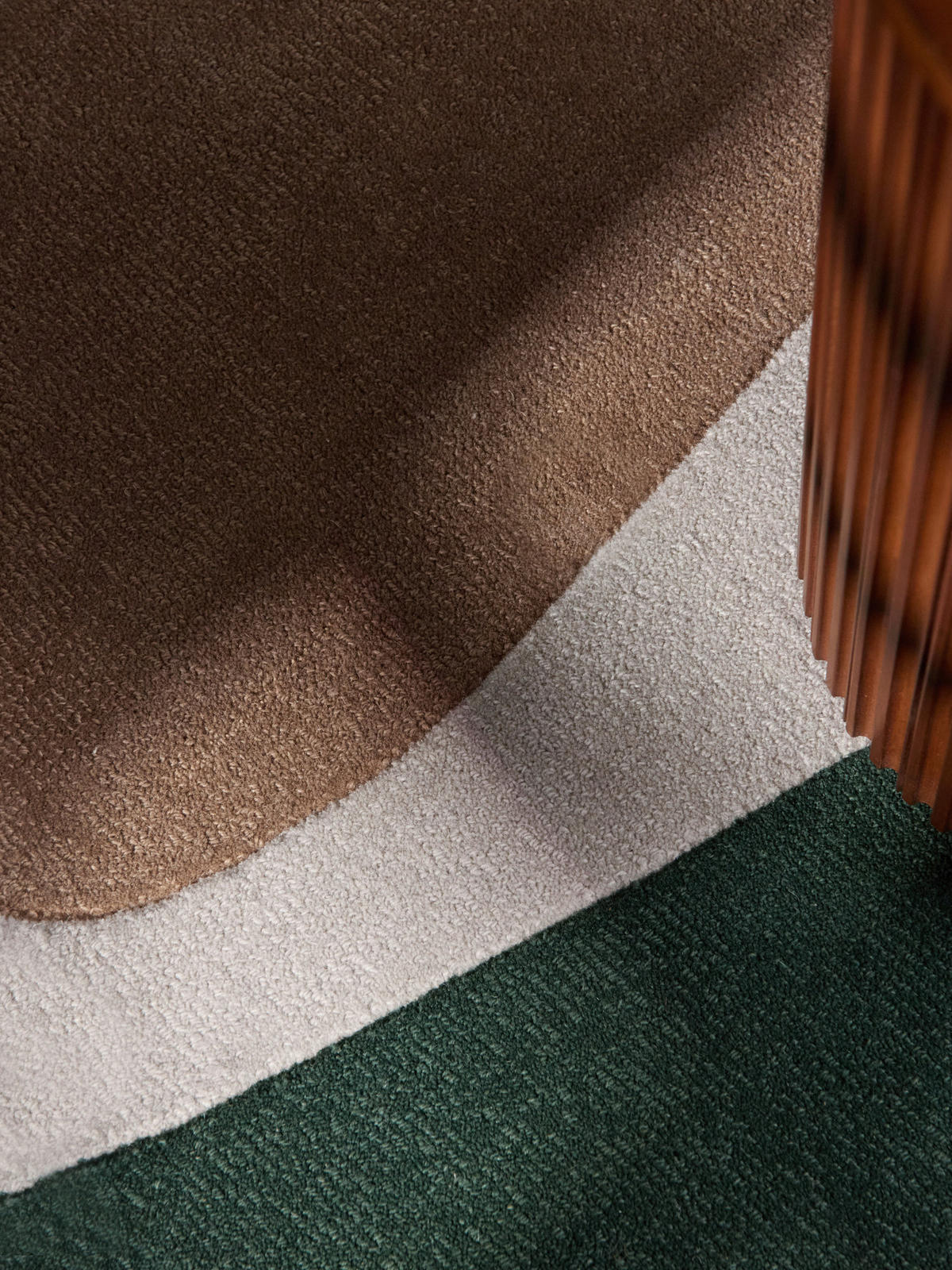 WOLLTEPPICH 200 cm Hackney Creme, Multicolor Blatt  - Multicolor/Creme, Basics, Textil (200cm) - Ted Baker