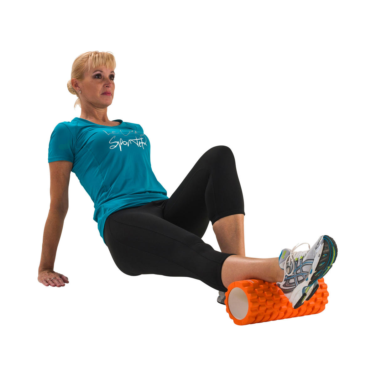 FASZIENROLLE - Orange, KONVENTIONELL, Kunststoff (33cm)
