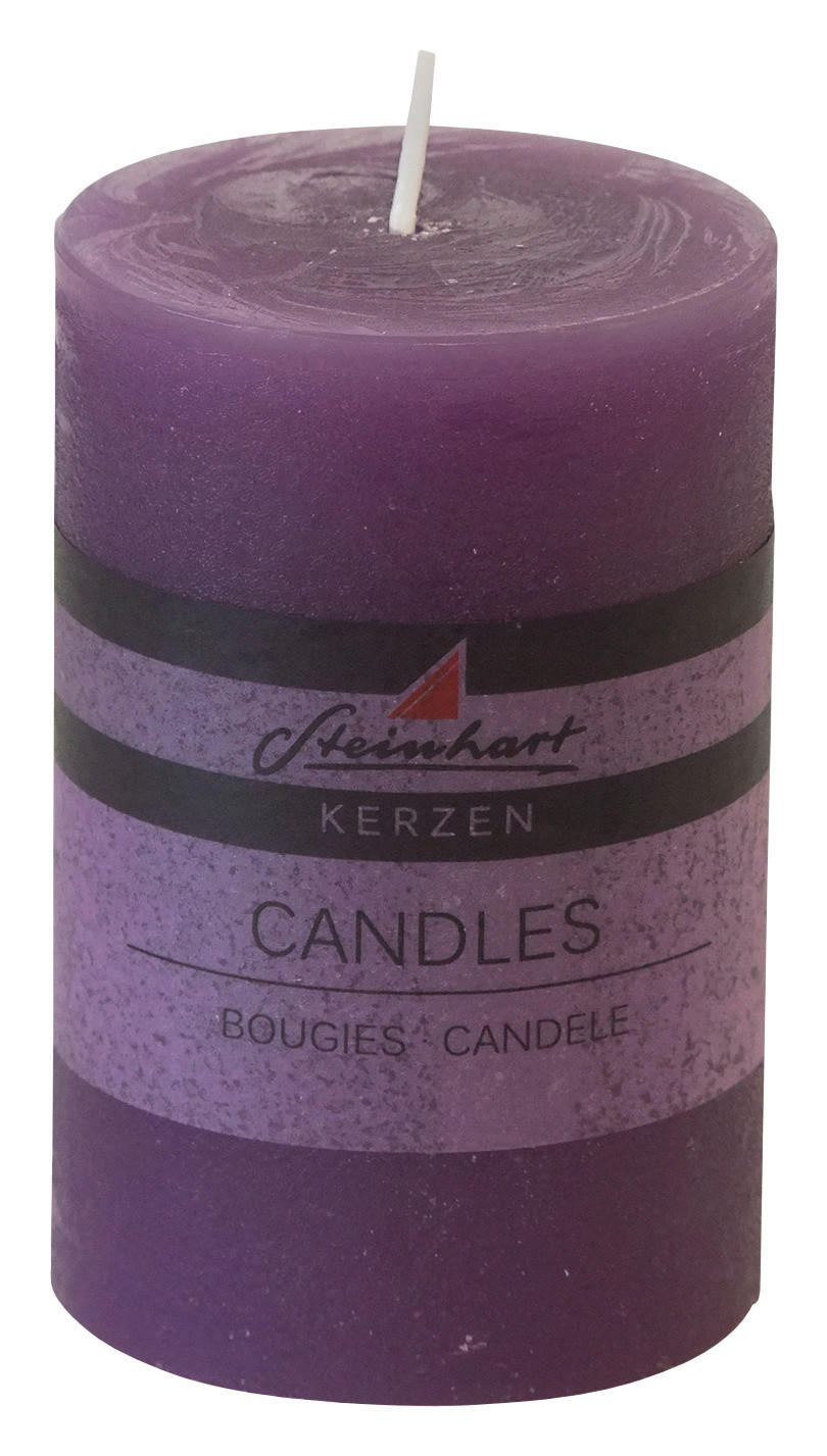 STUMPENKERZE 6,8/10 cm  - Brombeere, Basics (6,8/10cm) - Steinhart