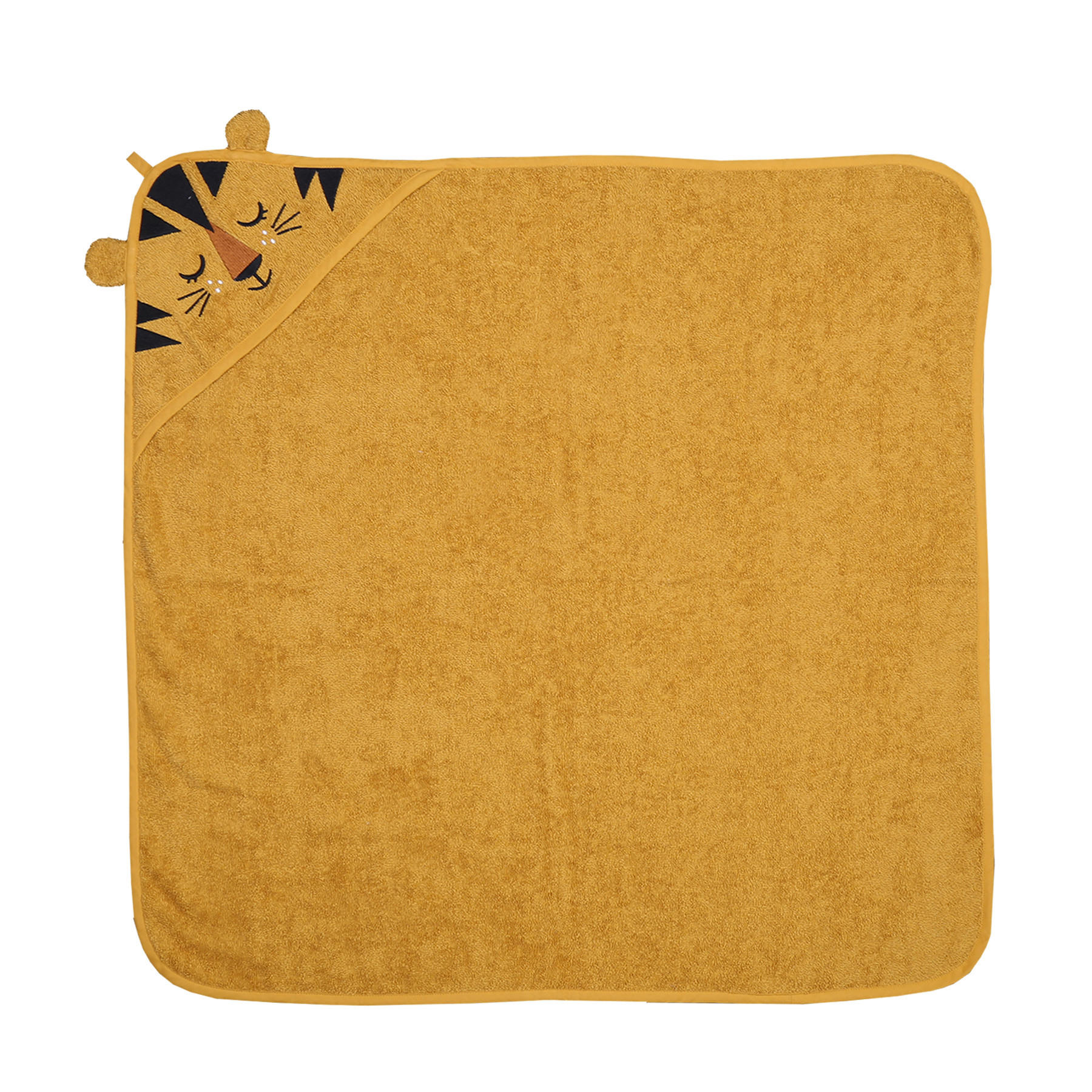 OSUŠKA S KAPUCÍ - žlutá, Trend, textil (75/75cm) - Patinio