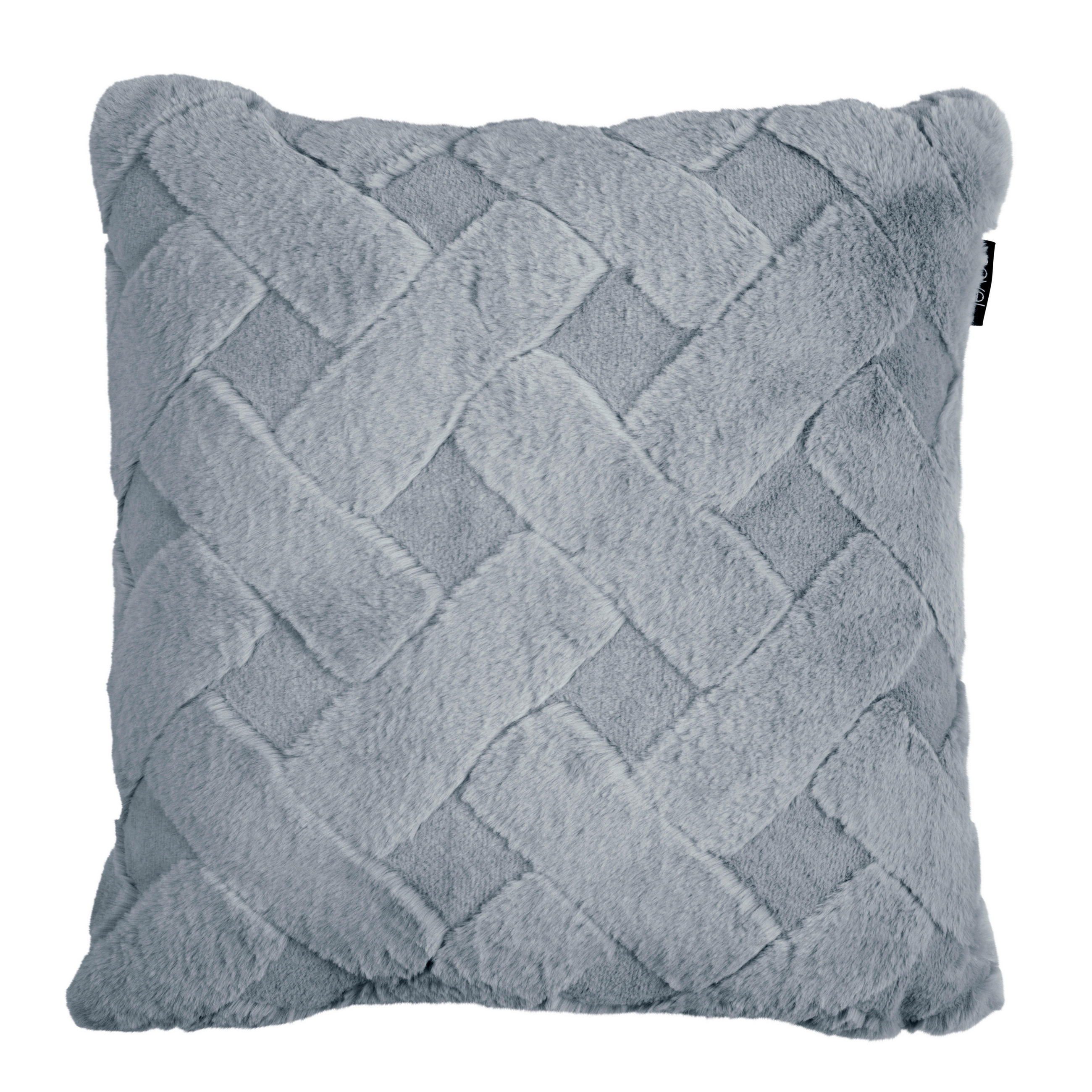 POTAH NA POLŠTÁŘ  45/45 cm - světle šedá, Basics, textil (45/45cm) - Novel