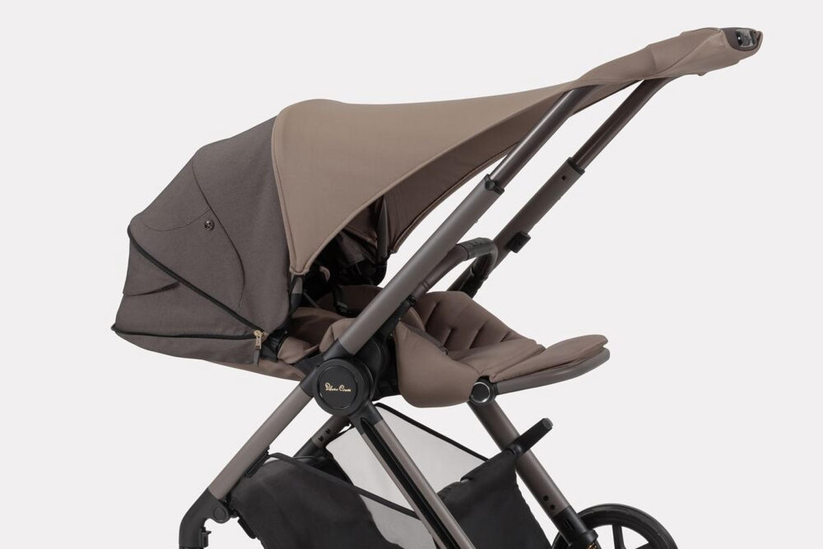 BARNVAGN Reef  - beige/greige, Design, metall/textil (85/98,5-112/61cm) - Silver Cross