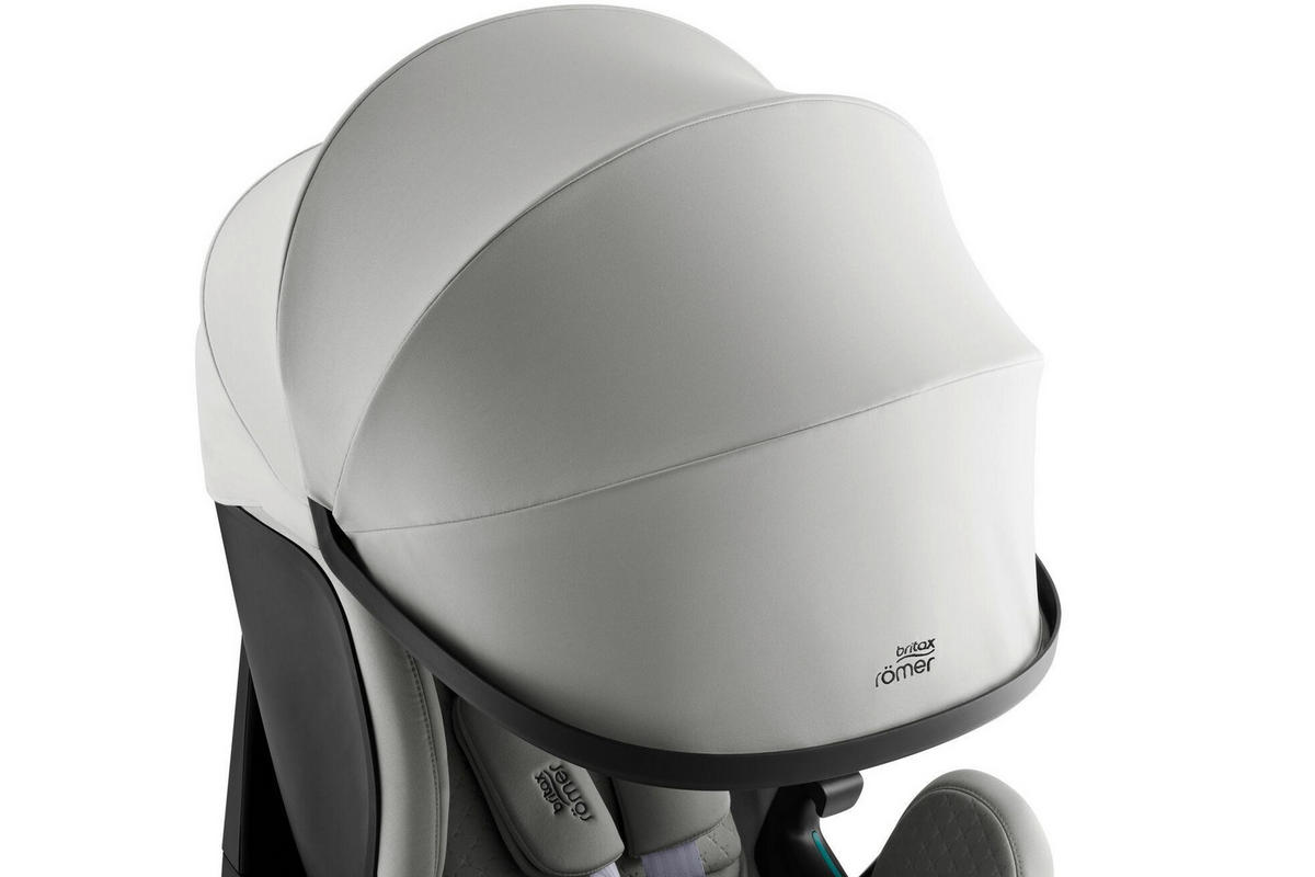 REBOARDER-KINDERSITZ SWIVEL-GROW MAX AIR  - Greige, Basics, Kunststoff/Textil (44/57/56cm) - Britax Römer