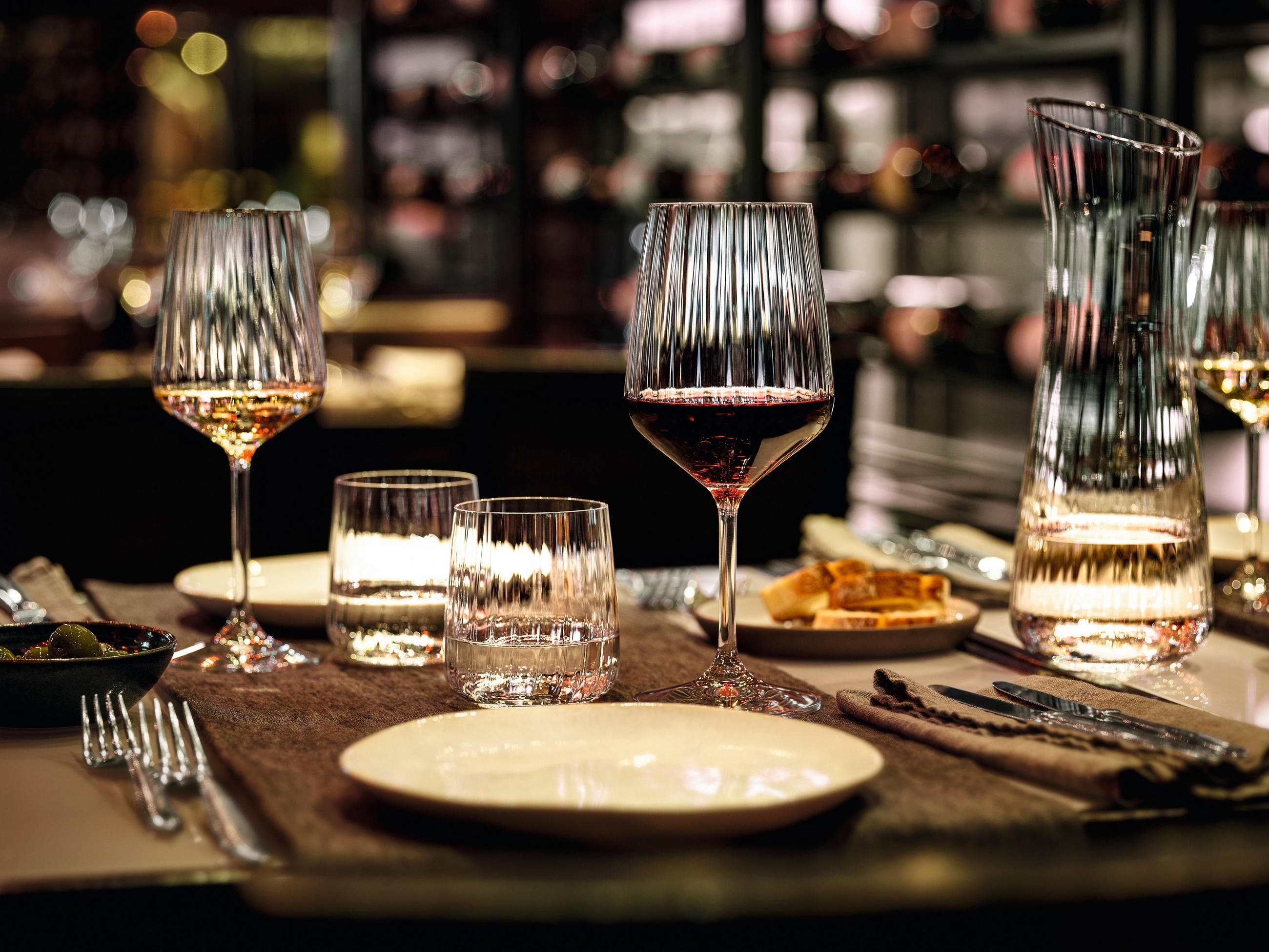 GLÄSERSET Lifestyle 4-teilig - Trend, Glas (20/23,5/20cm) - Spiegelau