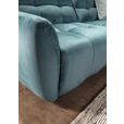 ECKSOFA Petrol Flachgewebe  - Petrol/Schwarz, MODERN, Kunststoff/Textil (235/275cm) - Landscape