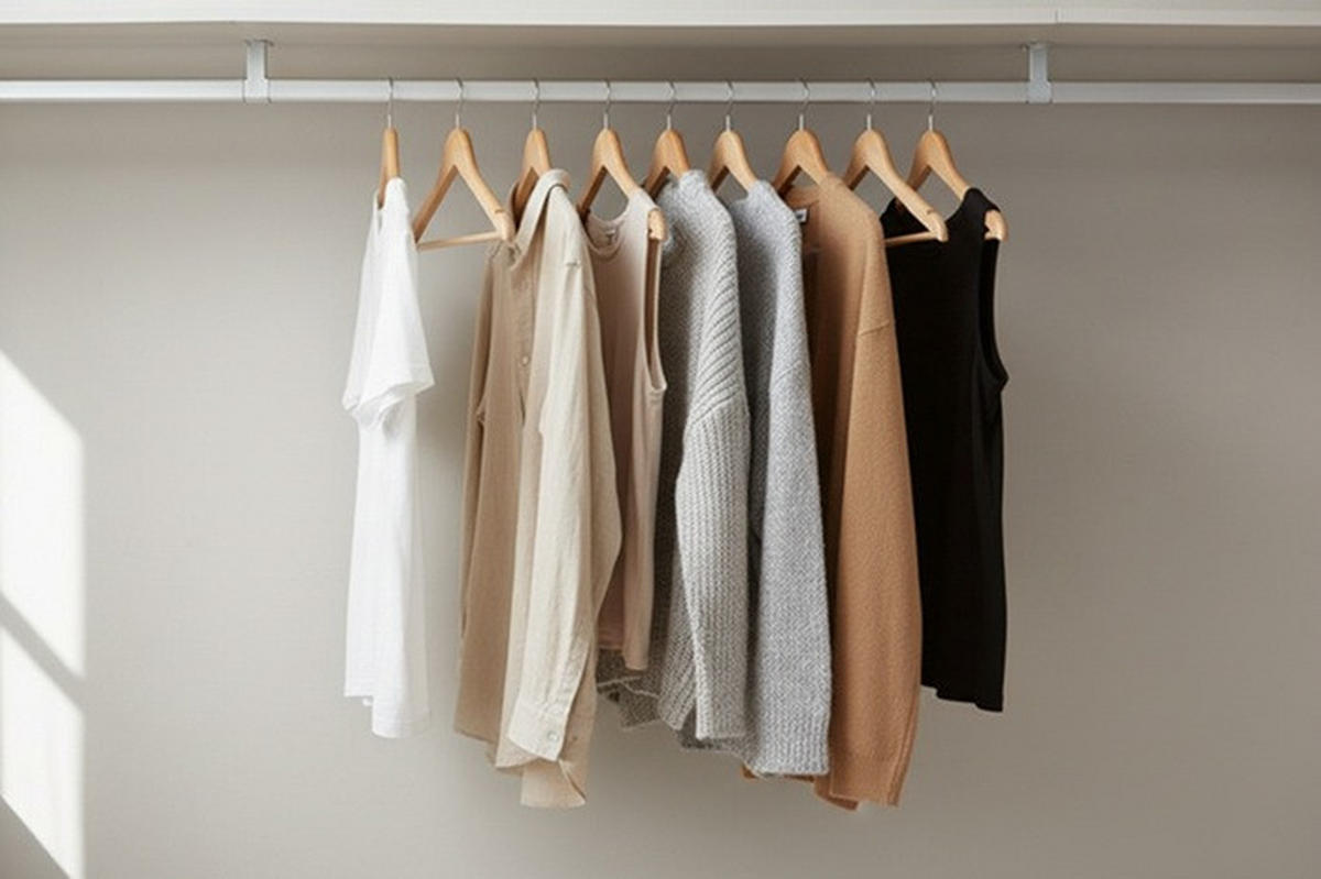 KLEIDERBÜGEL Holz  - Braun, Basics, Holz (44/23/1.2cm) - Alpina 6287